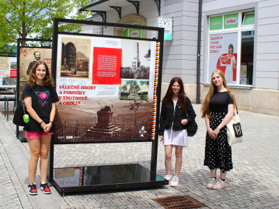 Prohlídka venkovní expozice k válce 1866