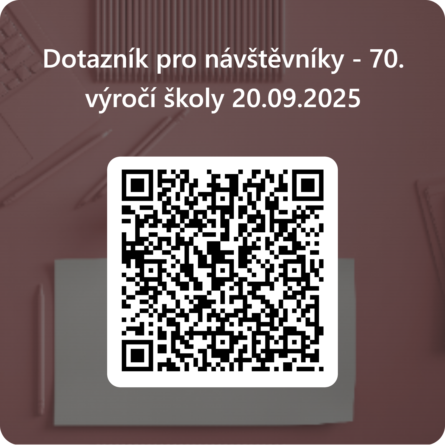 Dotazník pro návštěvníky